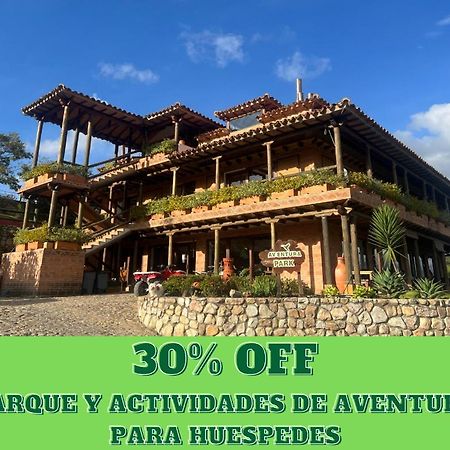 Hotel, Bungalows, Chalet Y Cabanas Aventura Park Villa De Leyva La Periquera מראה חיצוני תמונה