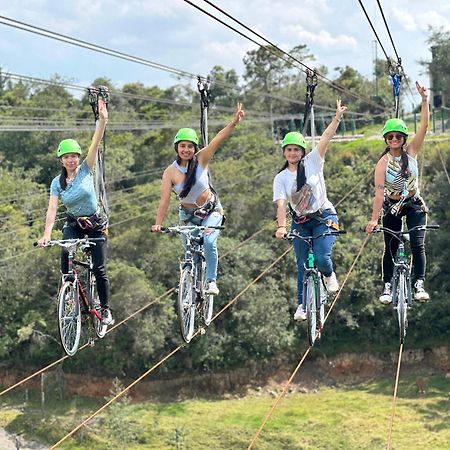 Hotel, Bungalows, Chalet Y Cabanas Aventura Park Villa De Leyva La Periquera מראה חיצוני תמונה
