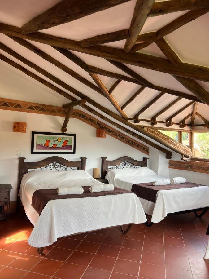 Hotel, Bungalows, Chalet Y Cabanas Aventura Park Villa De Leyva La Periquera מראה חיצוני תמונה