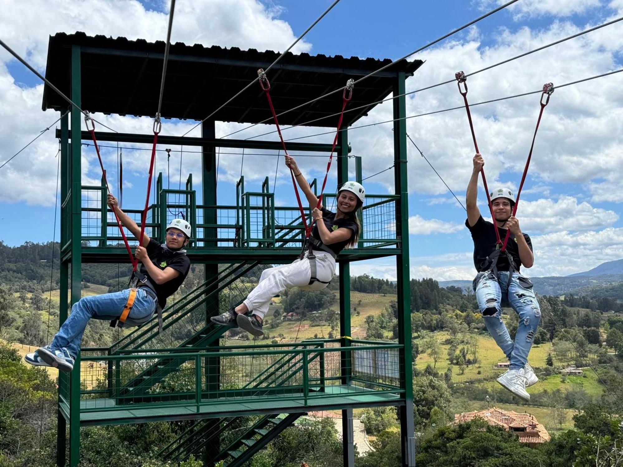 Hotel, Bungalows, Chalet Y Cabanas Aventura Park Villa De Leyva La Periquera מראה חיצוני תמונה