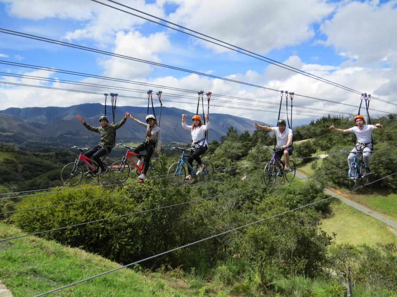 Hotel, Bungalows, Chalet Y Cabanas Aventura Park Villa De Leyva La Periquera מראה חיצוני תמונה